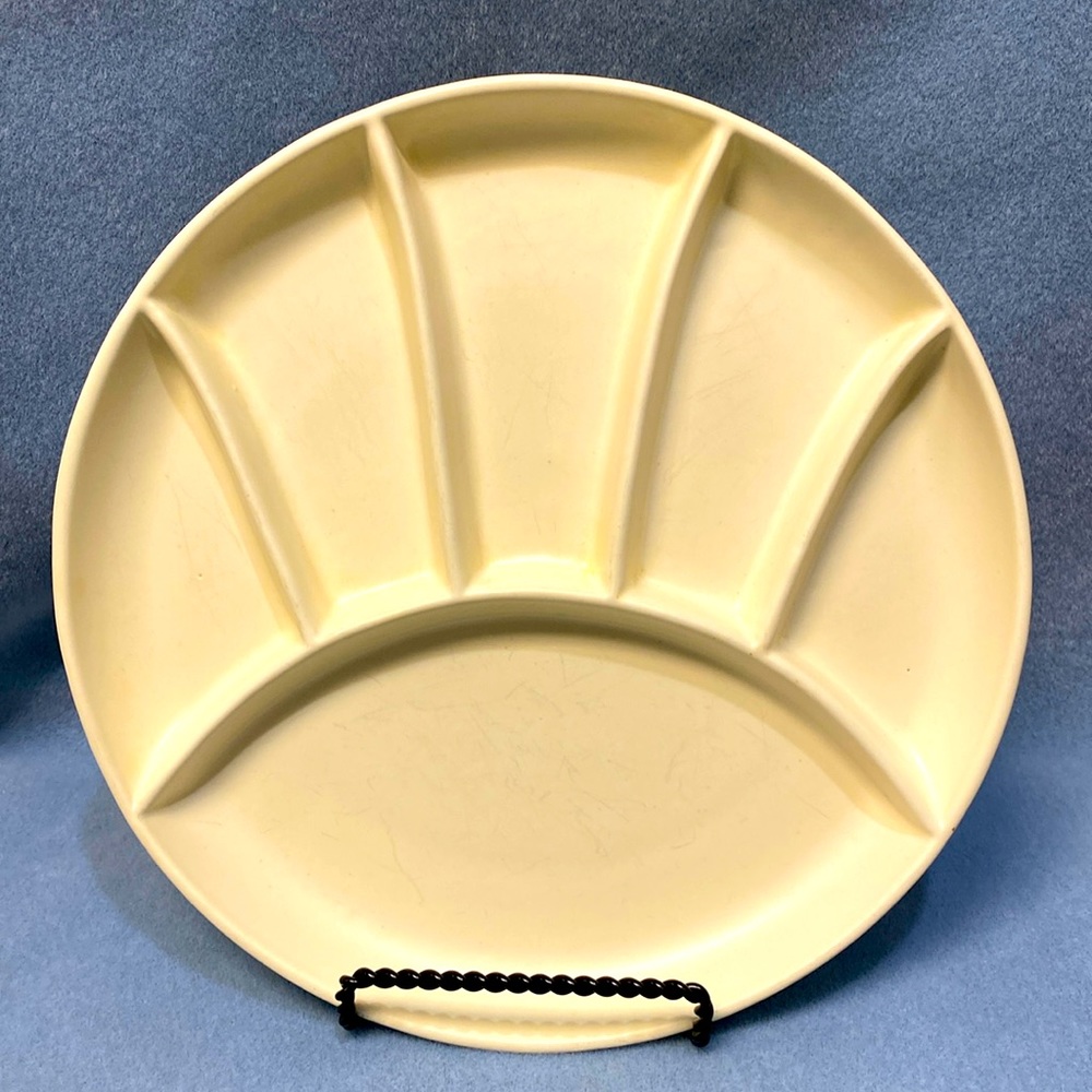 Morton Pottery Company Divided Plate GREAT FOR CAMPING